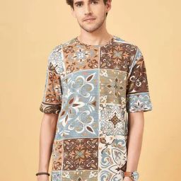 7 Alt By Pantaloons Sunburn Relaxed Fit Printed T-Shirt-picture-12