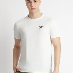Reebok White Regular Fit Sports T-Shirt-image-28