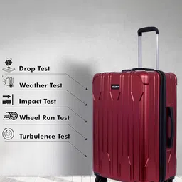Killer Unisex Set Of 2 Hard-Sided Medium & Small Trolley Suitcase image 5