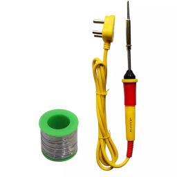 PLANTUM Beginner 2 In 1 Soldering Iron Kit 25 W Corded Flat Copper, Iron & Nickle Tip-10