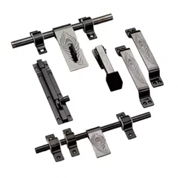 DiSS TASA Zinc Alloy Heavy Single Door Fitting Accessories Full Set (Mor pankh)-43
