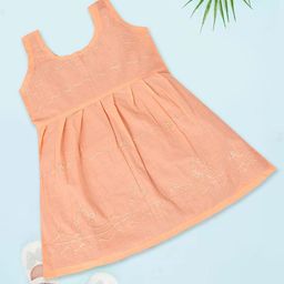 Sevgi Floral Embroidered A-Line Dress-image-33