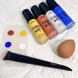 JUSTGOLD Color Edit Multipurpose Foundation Mixing Pigments - 30 ml - Orange image 2