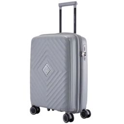 Nasher Miles Antwerp Hard-Sided Polypropylene Cabin Luggage Grey 20 inch |55cm Trolley Bag-image-71
