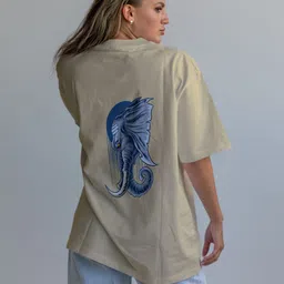 CORSICA Graphic Printed Drop-Shoulder Sleeves Oversized T-shirt-picture-7