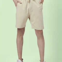 Ajile By Pantaloons Beige Slim Fit Shorts-image-88