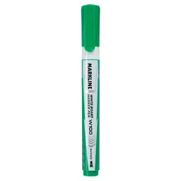 Linc Markline W100 Fine Tip Green Ink Whiteboard Marker (Pack of 10 Pcs)-48