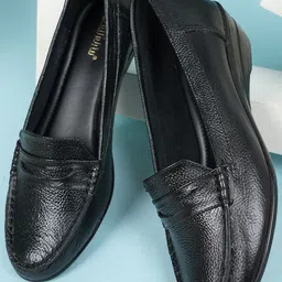 Dollphin Women Leather Platform Heels-picture-46