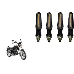 Cartronics Sleek Pencil Type Yellow LED Indicator for Royal Enfield Thunderbird 500(Pack of 4 Pcs)-39