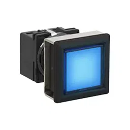 IDEC LB Series Flash Silhoutte Indicator Light Square Shape, LB7P-1T04VWS-picture-13