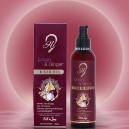 Hi9 Onion & Ginger Hair Oil With Argan & Jojoba - 200 ml-37