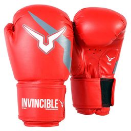Invincible Amateur Training Gloves 8 OZ- Red-11