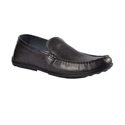 TSF Men Solid Leather Formal Loafers-image-14
