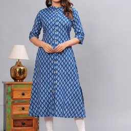 JAIPURI COLLECTION Printed Pure Cotton Kurtas-image-40