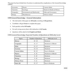 Oswaal Books CDS (Combined Defence Services) Chapter-wise & Topic-wise 12 Years' Solved Papers 2014-2025 (I) | General Knowledge | For 2025 Exam - English image 4
