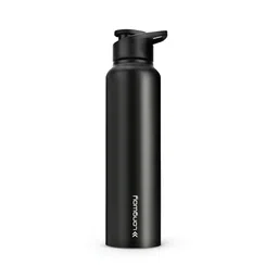 Longway Black Single Stainless Steel Water Bottle-picture-0