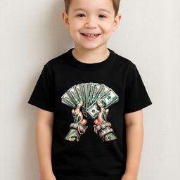 Stubborn Thread Boys Black Tshirts-image-73