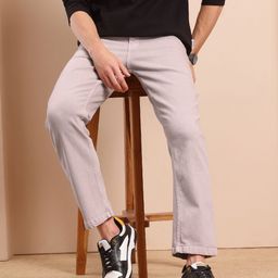 Mast & Harbour Men Straight Fit Mid-Rise Jeans-image-80