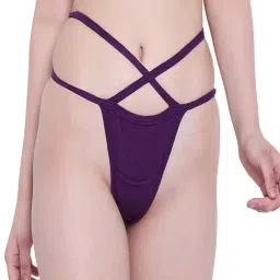 La Intimo Purple Bikini Panty-image-87