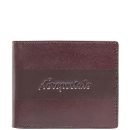 Aeropostale Pompano Wine Casual Leather Bi-Fold Wallet for Men-image-26