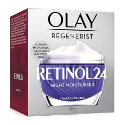 Olay Night Cream Regenerist Retinol 24 Moisturiser - 50 gm image 3