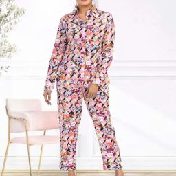 Nino Bambino Multicolor Printed Shirt With Pants-picture-41