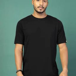Rigo Black Cotton Loose Fit Printed T-Shirt-picture-47