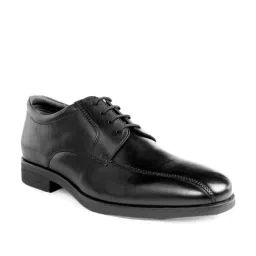 One8 Select By Virat Kohli Achiever Black Derby Shoes-image-32