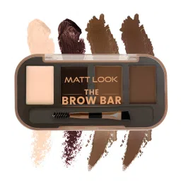 Matt Look The Brow Bar Eyebrow Palette 02 Natural - 8 gm image 1