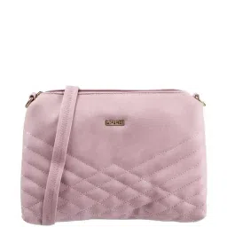 Mochi Pink Quilted Pouch for Women-53