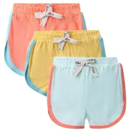 MiArcus Kids Multi Printed Shorts (Pack Of 3)-image-87