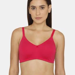 Zivame Pink Padded Bra-image-50