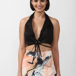 Forever 21 Black Regular Fit Crop Top-picture-30