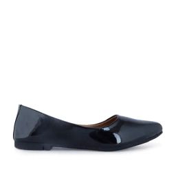 Scentra Women's Black Flat Ballets-image-22