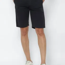 Allen Solly Jeans Navy Slim Fit Shorts-picture-13