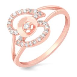 Malabar Gold and Diamonds 18k Gold Ring for Women-picture-12