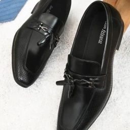 San Frissco Men's Black Formal Mocassins-image-21