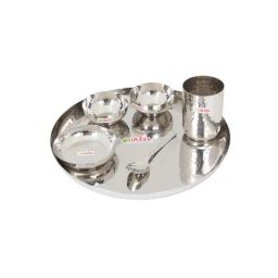 Hazel Silver Stainless Steel 6-Piece Dinner Set-image-32