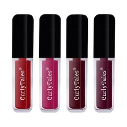 CurlyTales Set of 4 True Matte Lip Color 4 ml - Shade 03, 12, 13, 15 image 3