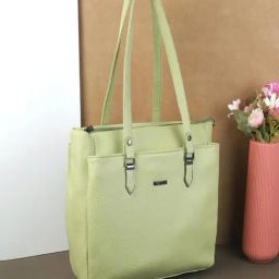 Metro Light Green Medium Tote Bag-image-44