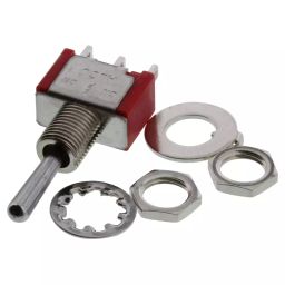 ALCOSWITCH - TE CONNECTIVITY Toggle Switch, Spdt, 5A, 120Vac, Panel, 1-1825137-2-15