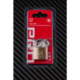RS PRO Key Weatherproof Brass Padlock, 5mm Shackle, 30mm Body Model No 7815997-image-62