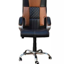 Modern India Seating High Back Manager Chair Brown & Black Mi31-image-75
