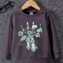 BAESD Boys Printed Pullover Sweatshirt-image-98