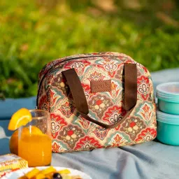ZOUK Multicolor Printed Lunch Bag image 1