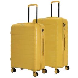 Nasher Miles Vienna Hard-Sided Luggage Set of 2 Mustard Yellow Trolley Bag (65 & 75 cm)-19
