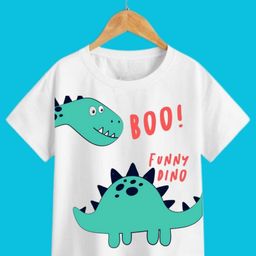 itsmycostume Kids Graphic Printed Round Neck Cotton T-shirt-image-26