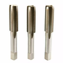 MIRANDA TOOLS HSS Metric Fine Tap Straight Flute SO3 Type, Size M10 x 0.75 mm (Set of 3)-picture-43