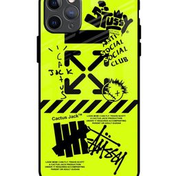 QRIOH Quirky Printed iPhone 11 Pro Max Back Case Mobile Accessories-image-70