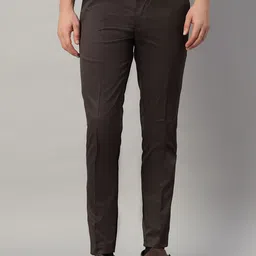 VOGAAN Men Comfort Mid-Rise Regular Fit Formal Trouser-image-15